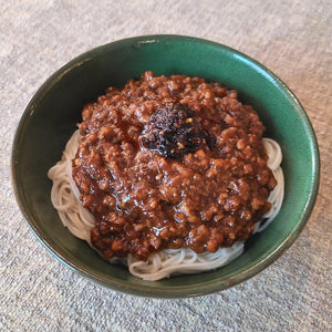 Japanese Somen with Meat Sauce